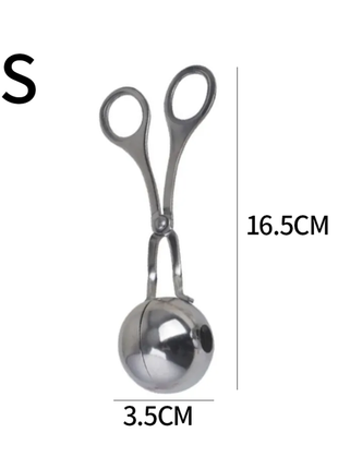 Meat Ball Maker Tool Stainless Steel Clip Round Rice Ball Shaper Spoon Meatball Making Mold Non Stick Stuffed Kitchen Gadget