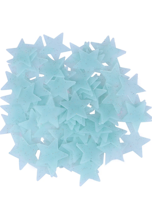 100 Piece Luminous Star Wall Sticker, Suitable for Bedroom, Ceiling, and Wall Decoration, Creating An Exclusive Starry Sky Wall