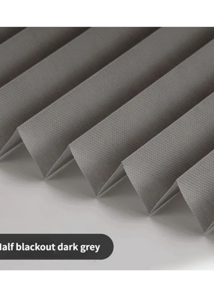 5 Size Self-adhesive Pleated Blinds Bathroom Balcony Shades Half Blackout Windows Curtains for Bedroom Living Room Balcony