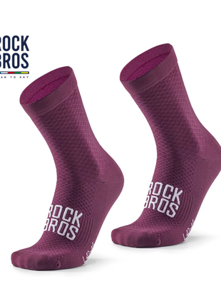 ROCKBROS Cycling Socks Soothing Sport Socks Shock Absorbing Bike Socks Breathable Fabric High Elastic Outdoor Socks A pair