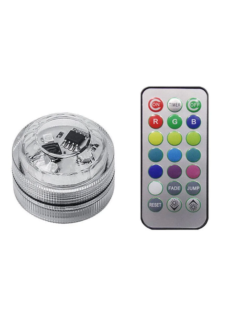 Wireless Adhesive LED Car Interior Ambient Light Remote Control Decor Auto Roof Foot Atmosphere Lamp Bicycle Tail Light