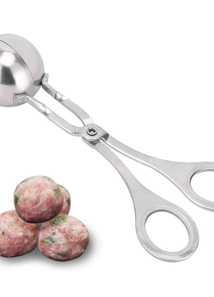 Meat Ball Maker Tool Stainless Steel Clip Round Rice Ball Shaper Spoon Meatball Making Mold Non Stick Stuffed Kitchen Gadget