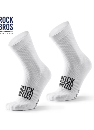 ROCKBROS Cycling Socks Soothing Sport Socks Shock Absorbing Bike Socks Breathable Fabric High Elastic Outdoor Socks A pair