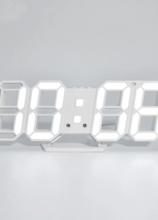 Purchase Products Clock 3D LED Digital Alarm Clock Wall Clock Time/date/temperature For Home/kitchen/office Clocks Decor Garden