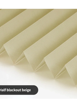 5 Size Self-adhesive Pleated Blinds Bathroom Balcony Shades Half Blackout Windows Curtains for Bedroom Living Room Balcony