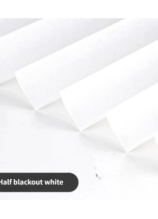5 Size Self-adhesive Pleated Blinds Bathroom Balcony Shades Half Blackout Windows Curtains for Bedroom Living Room Balcony