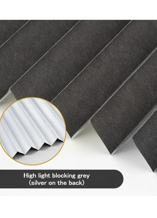 5 Size Self-adhesive Pleated Blinds Bathroom Balcony Shades Half Blackout Windows Curtains for Bedroom Living Room Balcony