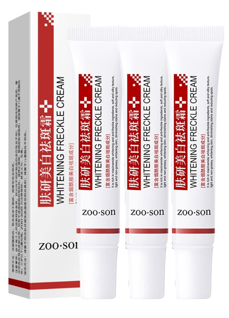 Whitening Freckle Cream Niacinamide Remove Dark Spot Cream Anti Freckle and Aging Cream Fade Pigmentation Melasma Skin