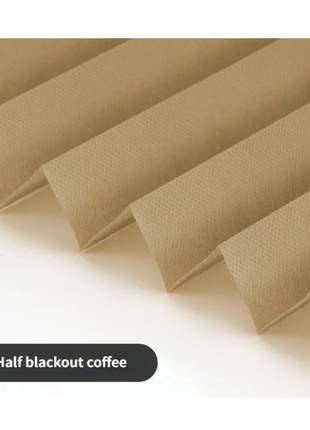 5 Size Self-adhesive Pleated Blinds Bathroom Balcony Shades Half Blackout Windows Curtains for Bedroom Living Room Balcony