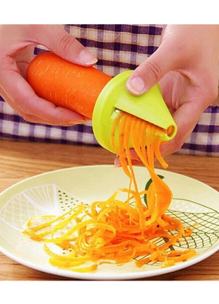 Kitchen Rotating ShredderSpiral Peeler Manual Vegetable Slicer Fruit Potato Radish Grater Kitchen Gadgets Kitchen Accessories